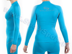 Koszulka Chłopięca BRUBECK KIDS THERMO BLUE (LS11460)