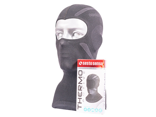 Kominiarka termoaktywna Sesto Senso Thermo Active Black