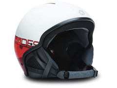 Kask Momo Storm White Camo Red