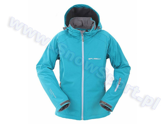 Uniwersalna kurtka damska Brubeck Softshell Gramai niebieska 2013