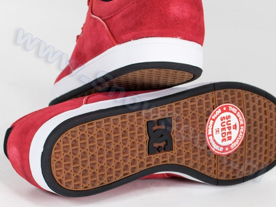 Buty DC Mikey Taylor S (RED) + Naklejki DC gratis
