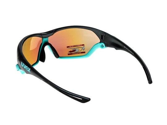 Okulary Uvex Sportstyle 705 Grey Mat Turquoise 5716 dodatkowe soczewki 2019