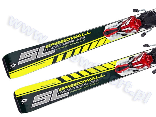 Narty Volkl Racetiger Speedwall SL + wiązania rMOTION 12.0 D 2014