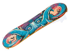 Trickboard Octopus Blue New + dywan; z Atestem