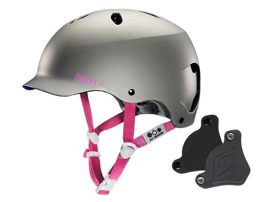 Kask Bern Lenox H2O Satin Graphite Grey + Nauszniki 2018