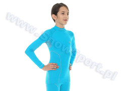 Bluza damska termoaktywna Juniorska BRUBECK JUNIOR THERMO Azure 2014