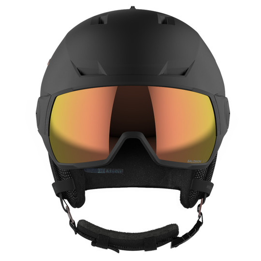 Kask z przyłbicą szybą Salomon Icon LT Visor Photo Bk PG/Un 2024