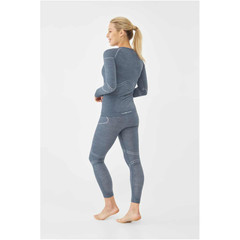 Komplet Bielizny Termoaktywnej Damskiej Viking Lana Pro Merino Dark Grey