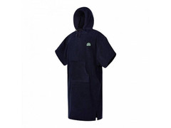 Poncho Mystic Velour Night Blue