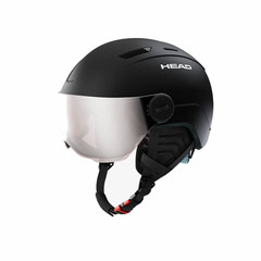 Kask z przyłbicą szybą HEAD Mojo Visor Black 2025