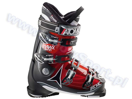 Buty Atomic HAWX 2.0 100 Transparent Red/Black 2015